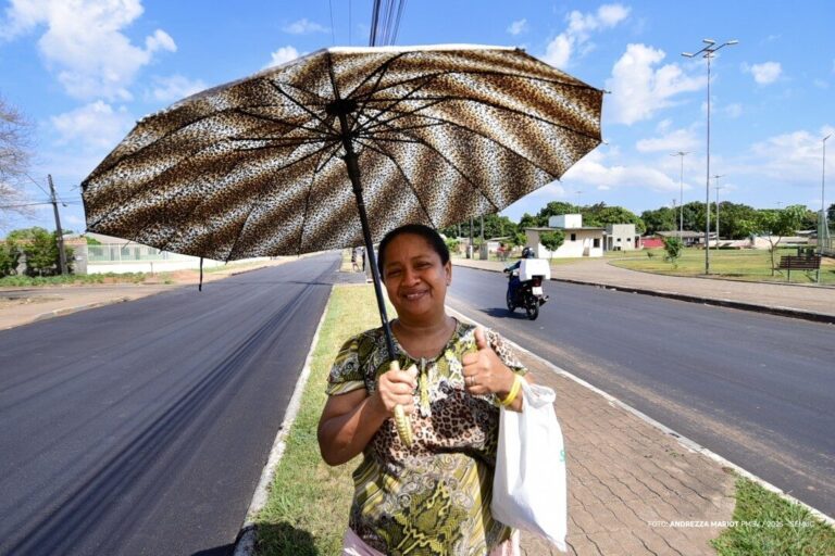 “Essa obra valorizou ainda mais nosso bairro”, afirma moradora do Laura Moreira