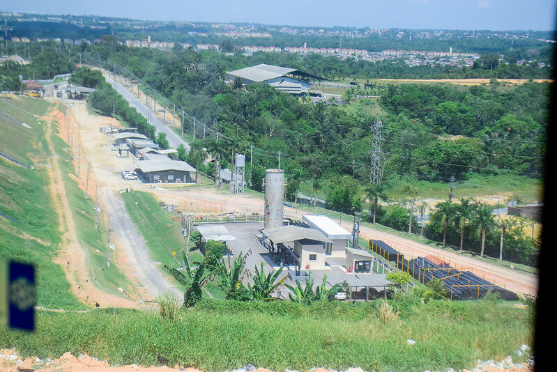 Saneamento básico: Aterro sanitário de Manaus. Foto: Reprodução/arquivo Semcom