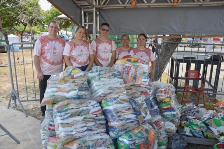 Fundação Rede Amazônica celebra solidariedade no Círio na Rede com recorde de doações