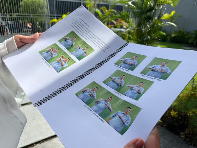 Guia em Libras ensina nomes de municípios e pontos turísticos de Roraima