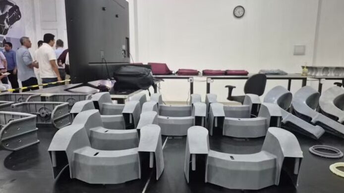 Robô para colheita de açaí começa a ser produzido em fábrica no Amapá