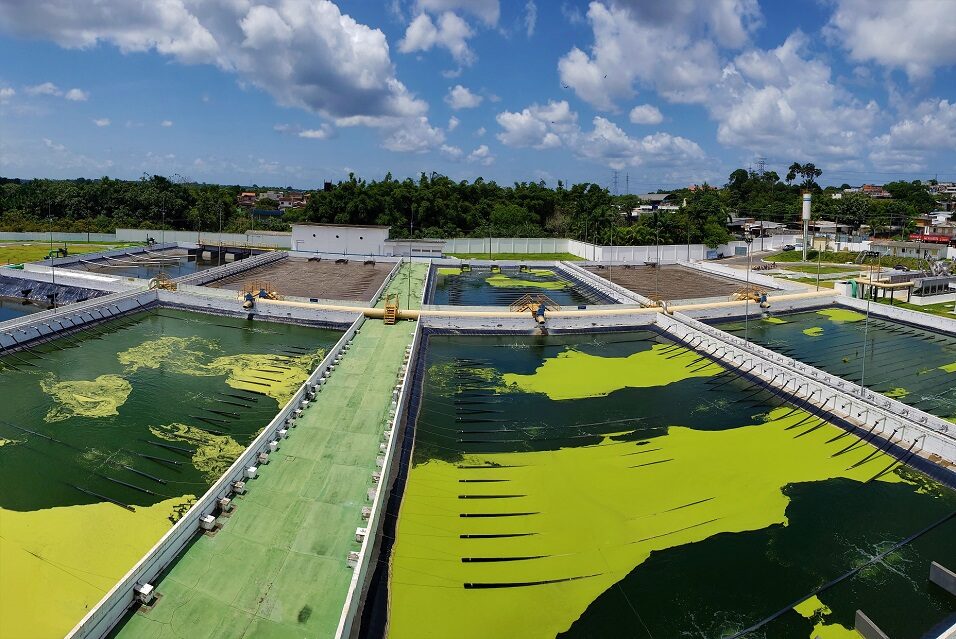 estação de tratamento de esgoto em manaus