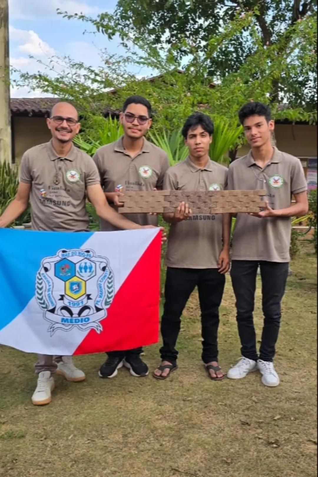 Estudantes paraenses criam painéis ecológicos e levam projeto à final de prêmio nacional.