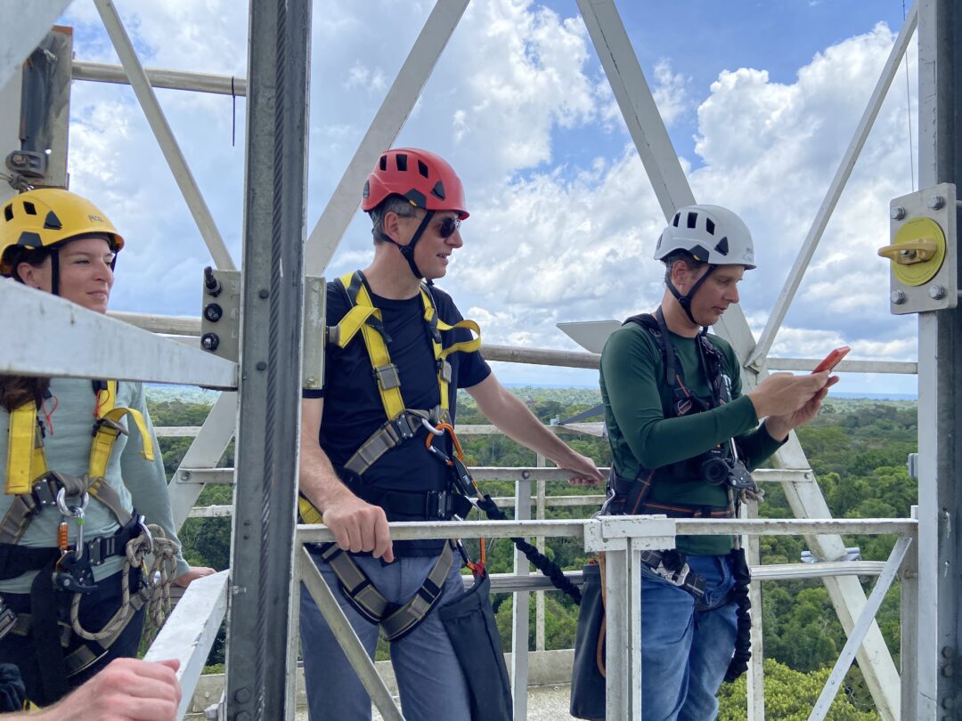 Visita na Torre ATTO, no Amazonas