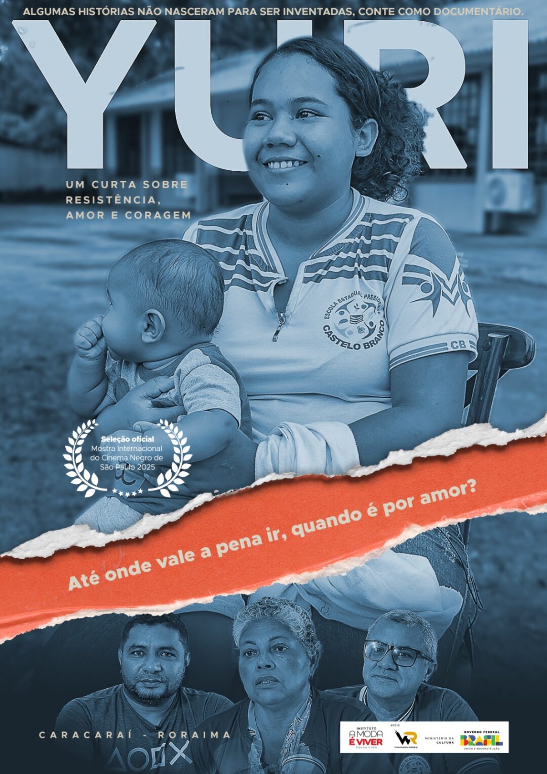 Yuri - Curta produzido por estudantes em oficina de audiovisual em Caracaraí é selecionado em Mostra Internacional de São Paulo