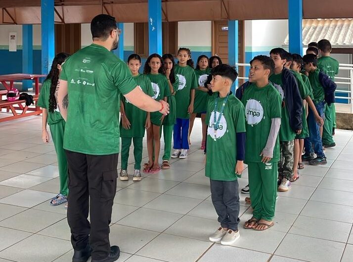 Consciência Limpa promove oficina para formação de Pelotão Mirim Ambiental em Rio Branco