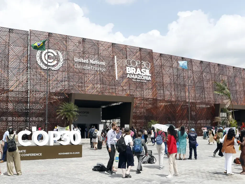 declaração de Belém é assinada durante a COP30. Foto: Bruno Peres/Agência Brasil