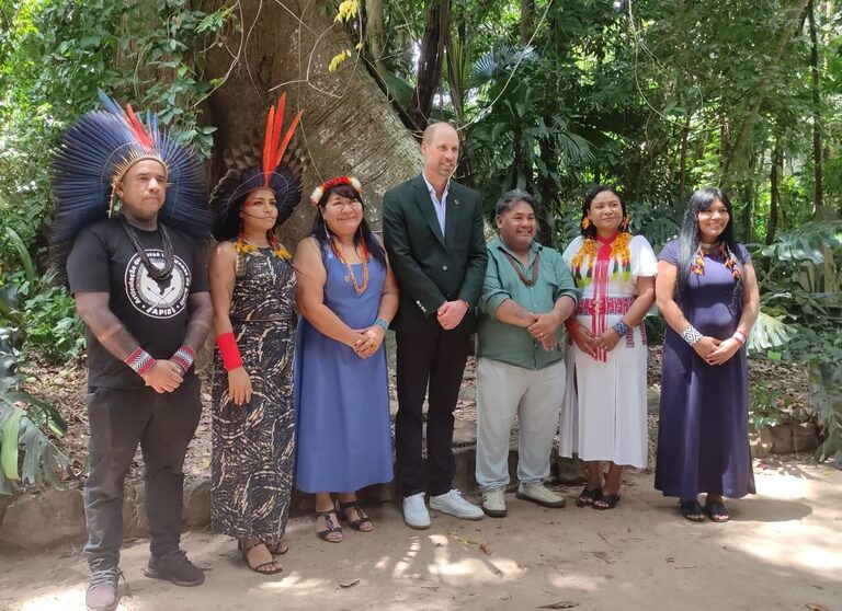 Encontro entre líderes indígenas e o príncipe William fortalece Museu Goeldi como espaço de diálogos pela Amazônia