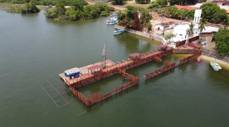 Primeiro recinto de aclimatação para peixes-boi é inaugurado na Ilha do Marajó