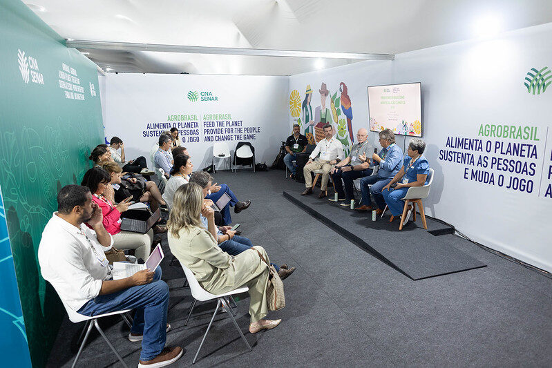 Sistema CNA/Senar na COP 30. Foto: Wenderson Araujo/Trilux