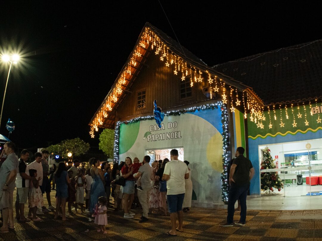 Casa do papai noel no município de Feliz Natal no Mato Grosso