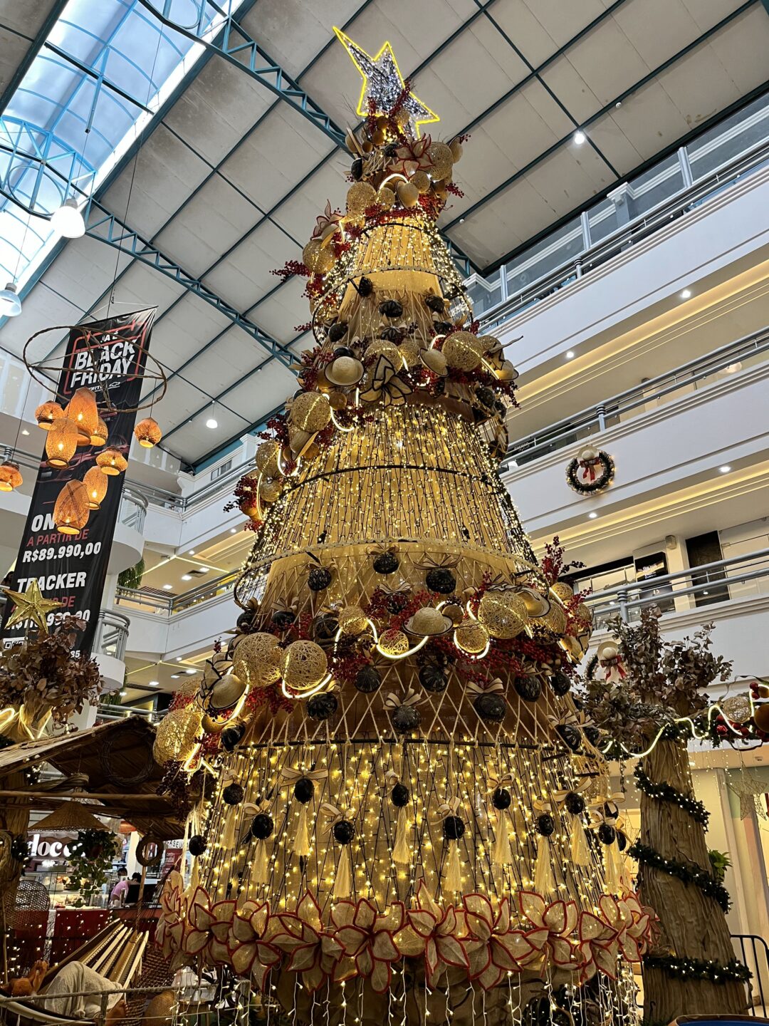 natal com decoração amazônida 