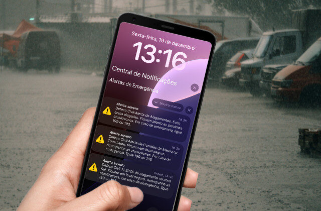 Entenda os três tipos de alertas climáticos enviados pela Defesa Civil em Manaus