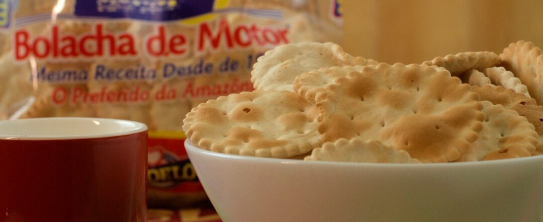 Bolacha do Motor faz parte do café da manhã do amazônida.