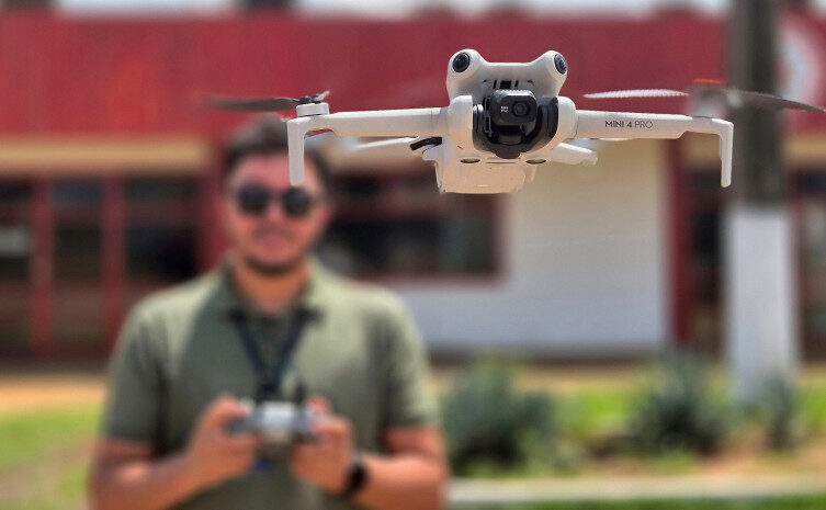 Saúde do Tocantins fortalece ações de vigilância com o uso de drones