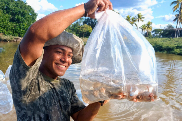 IIAP produz mais de 2,8 milhões de alevinos para fortalecer segurança alimentar na Amazônia peruana