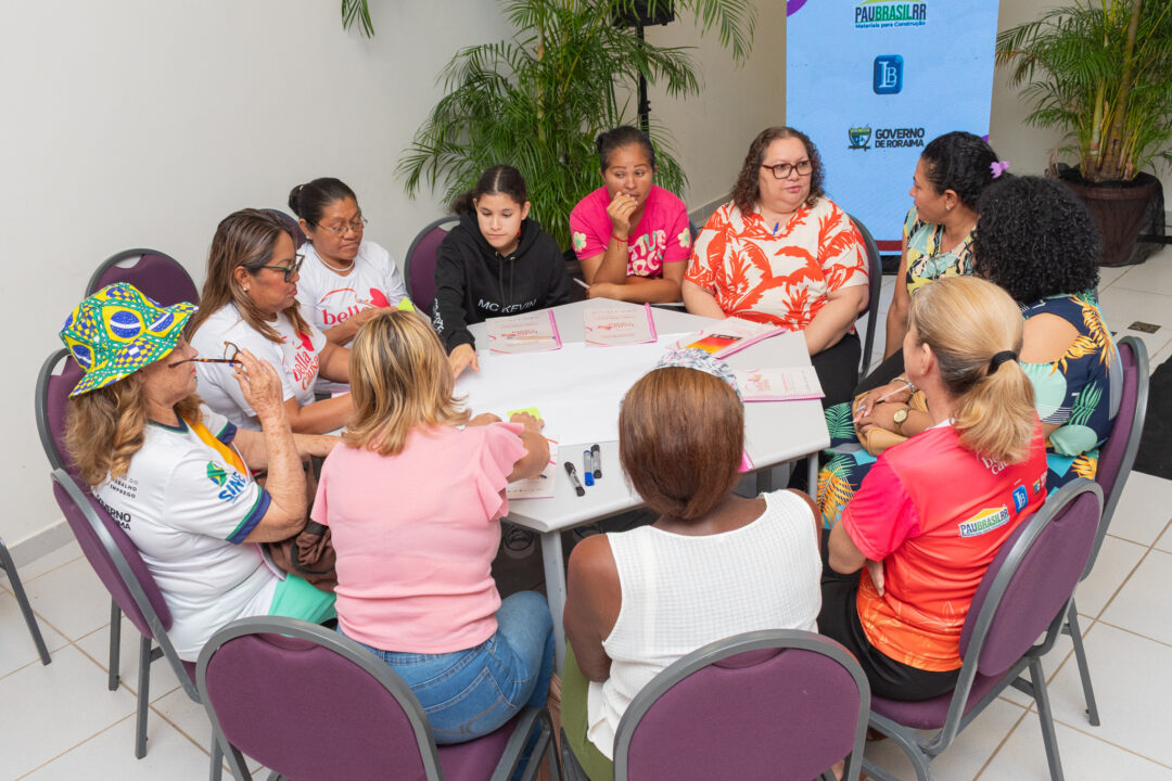 Quarto dia do projeto Bella Causa em Roraima incentiva mulheres para a busca da autonomia