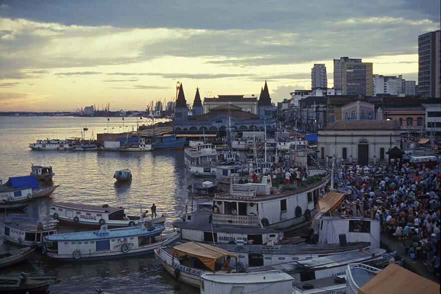 Mercado Ver-O-Peso em Belém, do Pará