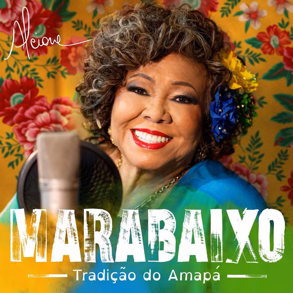 Capa do single Marabaixo de Alcione