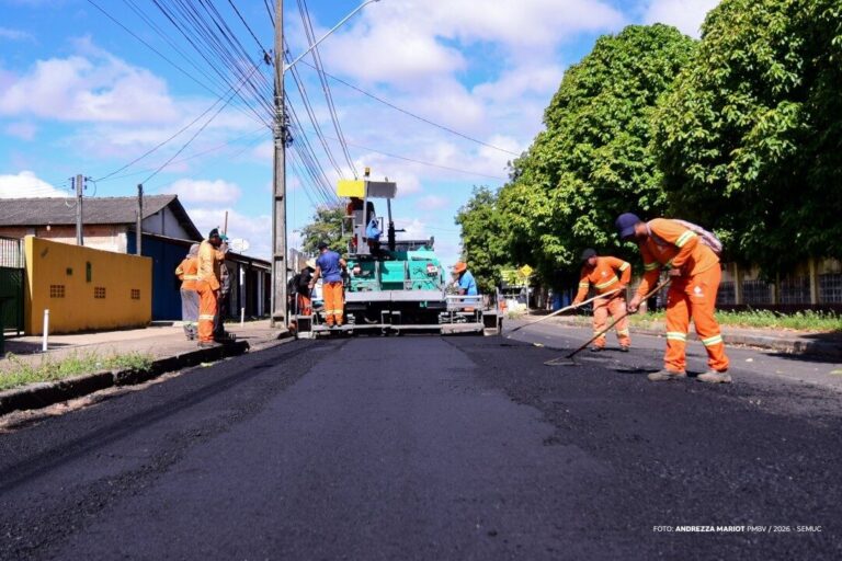 Obras nas avenidas Estrela D’Alva e São Sebastião melhoram trânsito em Boa Vista
