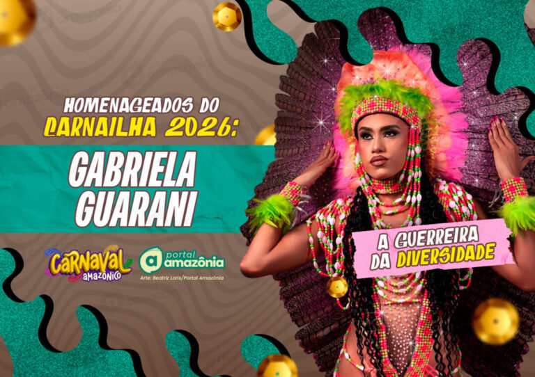 Homenageados do Carnailha 2026: Gabriela Guarani, a guerreira da diversidade
