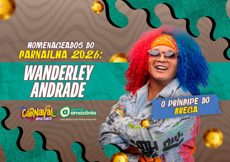 Homenageados no Carnailha 2026: Wanderley Andrade, o Príncipe do Brega