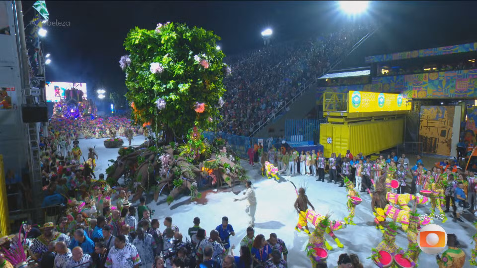 Mestre Sacaca, ervas medicinais e ancestralidade do Amapá marcam desfile da Mangueira