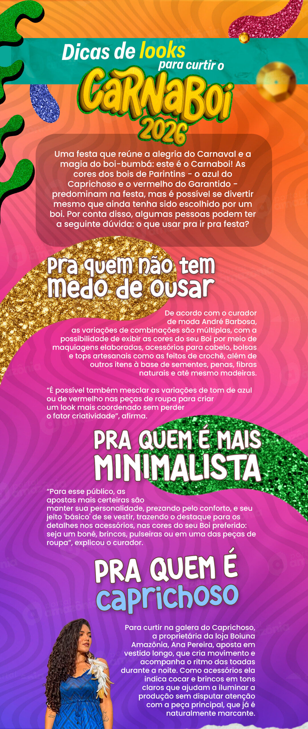 Dicas de looks para quem quer curtir o Carnaboi 2026 com conforto e estilo