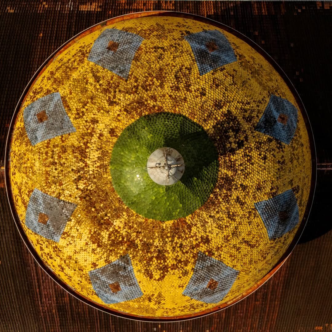 Cúpula do Teatro Amazonas vista de cima