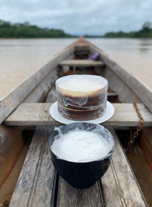 chef leva seus produtos de barco para comunidades do Acre
