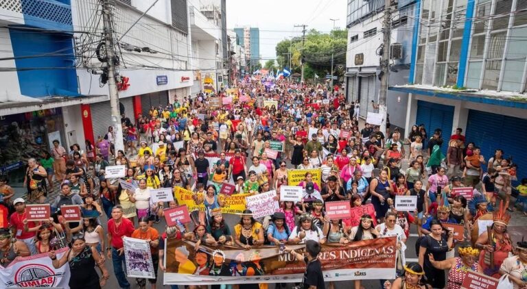 CUFA Amazonas protagoniza apoio à IV Marcha das Mulheres Indígenas e reúne 700 pessoas em Manaus