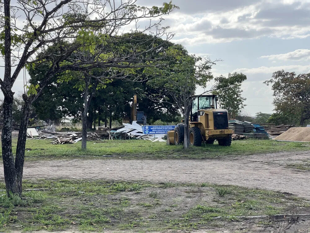 Museu Integrado de Roraima foi demolido pelo Governo de Roraima e funciona em local improvisado no Parque Anauá.