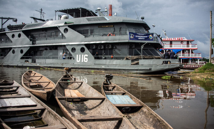 Em navio, profissionais de saúde devem atender até 20 mil moradores de comunidades isoladas no Acre