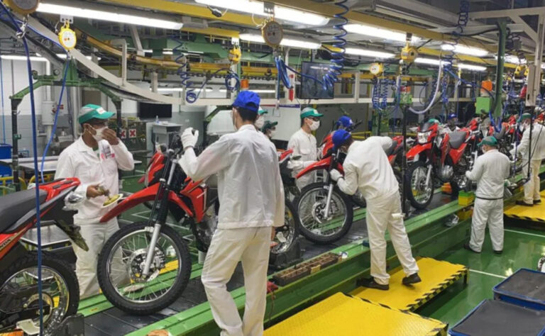 Polo Industrial de Manaus tem maior produção de motos em 15 anos no 1º bimestre de 2026