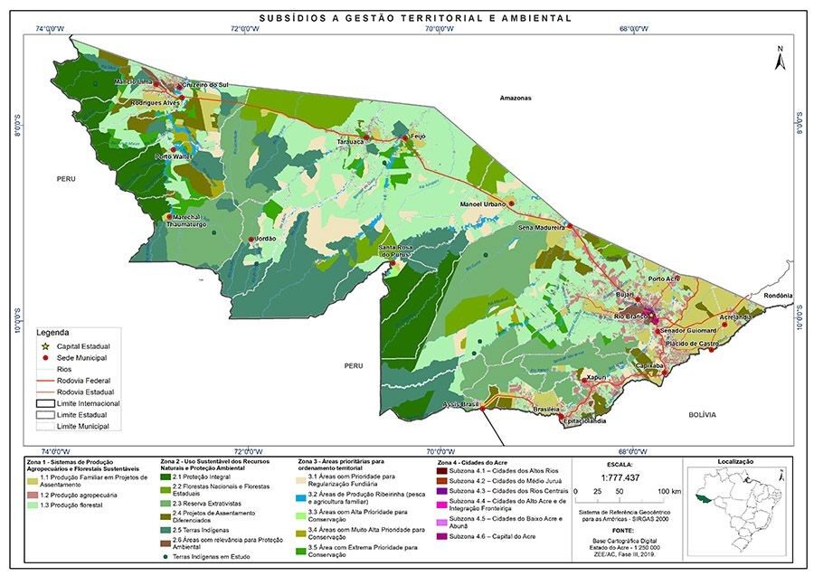 Planejamento ZEE no Acre
