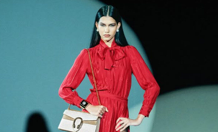 Modelo acreana de origem indígena é o rosto da Gucci em campanha internacional