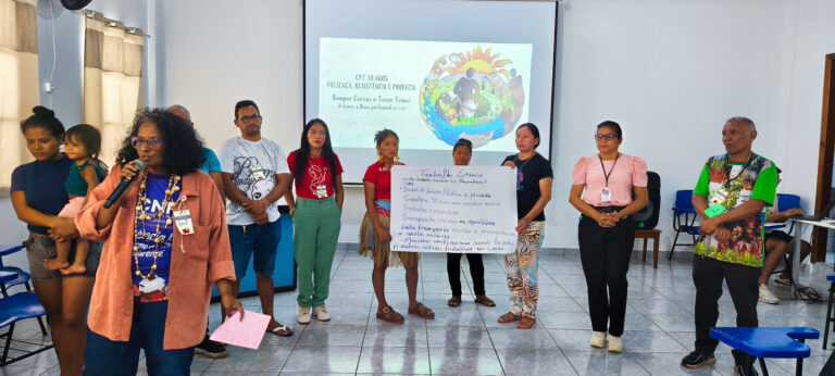 Mulheres indígenas, ribeirinhas e agentes da CPT fortalecem protagonismo em seus territórios no Amazonas