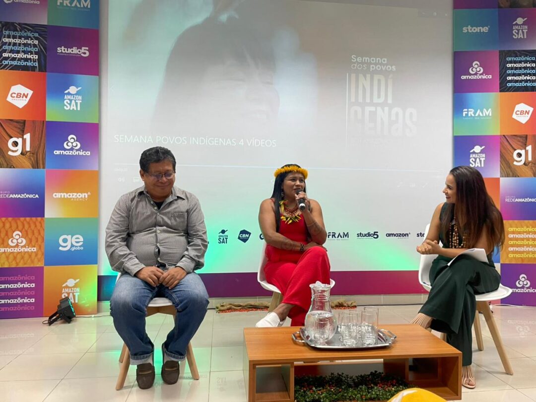 Rede Amazônica promove debate sobre protagonismo indígena nas telas e novas lideranças