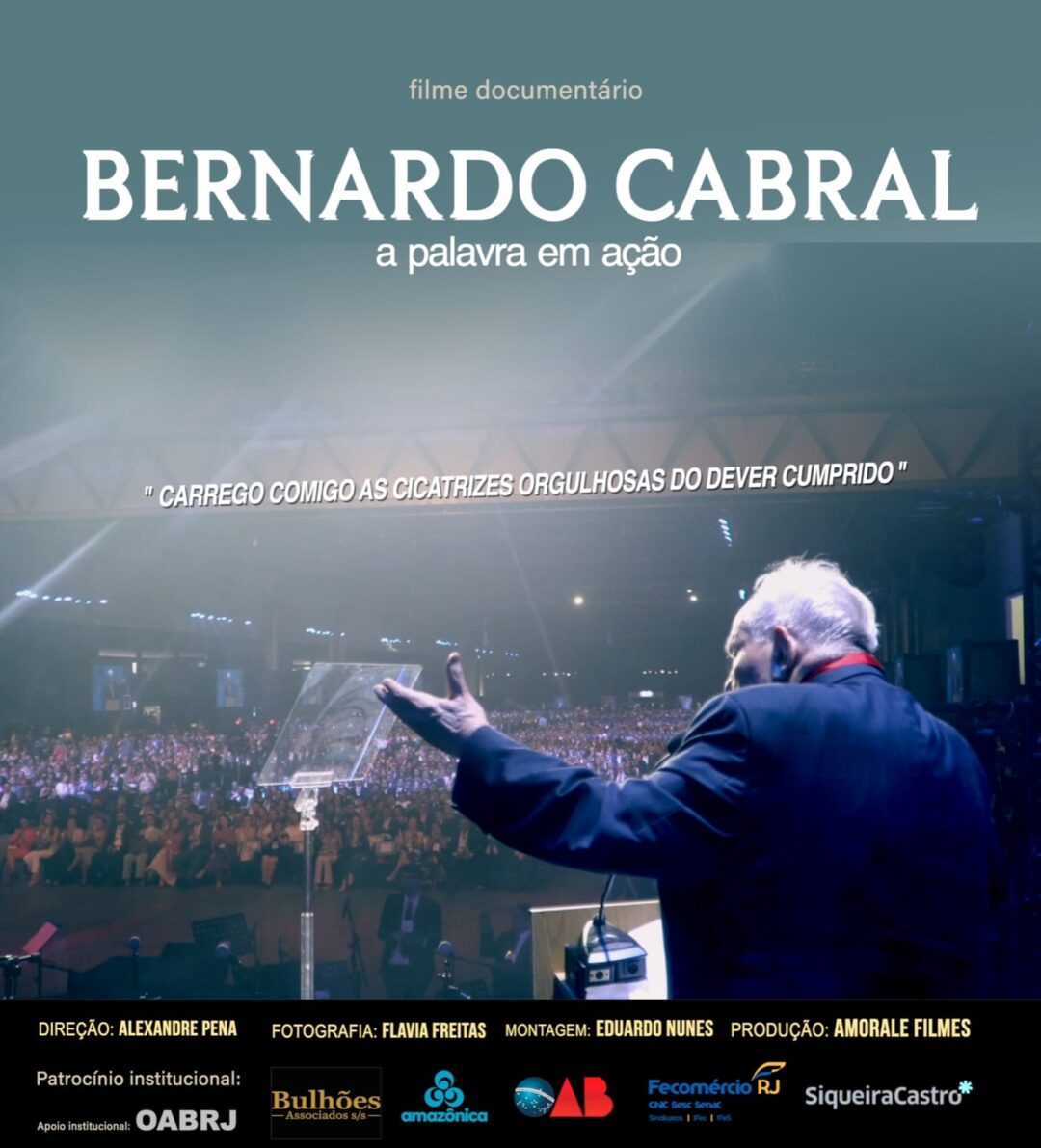 Documentário revela trajetória histórica de Bernardo Cabral e sua colaboração ao país
