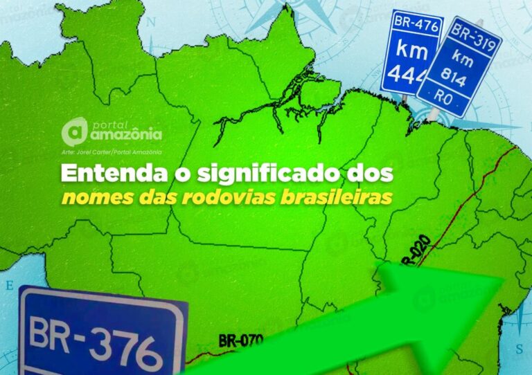 BR-319, AM-010, RR-205… Entenda o significado dos nomes das rodovias brasileiras