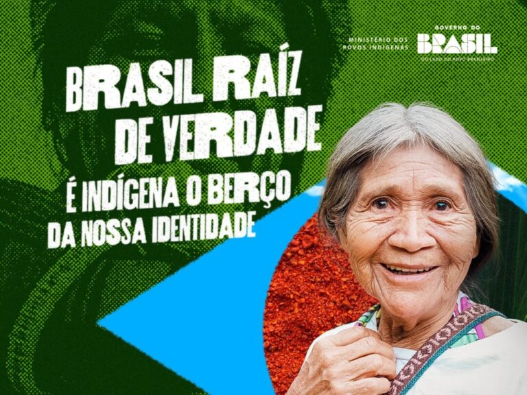 Ministério dos Povos Indígenas lança campanha “Brasil Raiz de Verdade: É Indígena o Berço da Nossa Identidade”