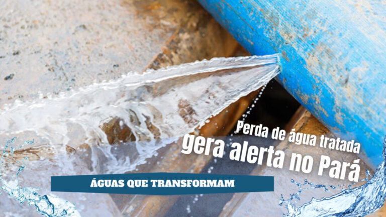 Perda de água tratada passa de 70% em cidades do Pará e desperdício gera alerta