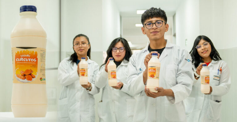 Iogurte funcional com curcumina para pessoas com diabetes é criado por estudantes na Bolívia