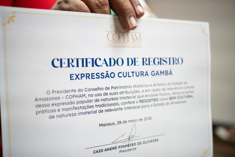 Copham aprova parecer técnico favorável ao registro do ‘Gambá’ como Patrimônio Cultural do Amazonas