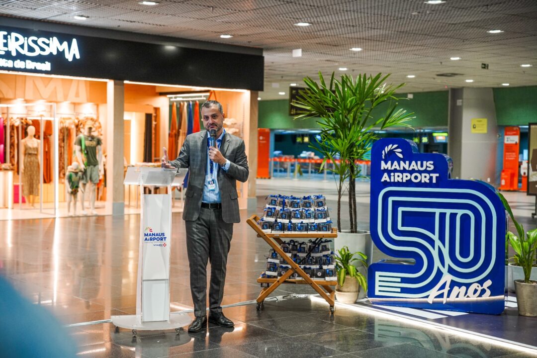 Manaus Airport lança exposição para celebrar 50 anos de história