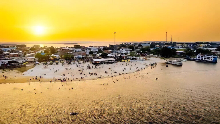 Praia da Liberdade - Nhamundá
