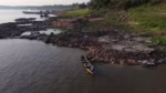Seca do Rio Amazonas no município de Itacoatiara.