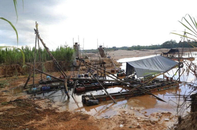 Mineração ilegal ameaça atividades sustentáveis de famílias na região Madre de Dios, na Amazônia peruana