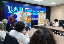 Imagem colorida mostra reunião em Brasília sobre recuperação de áreas degradadas