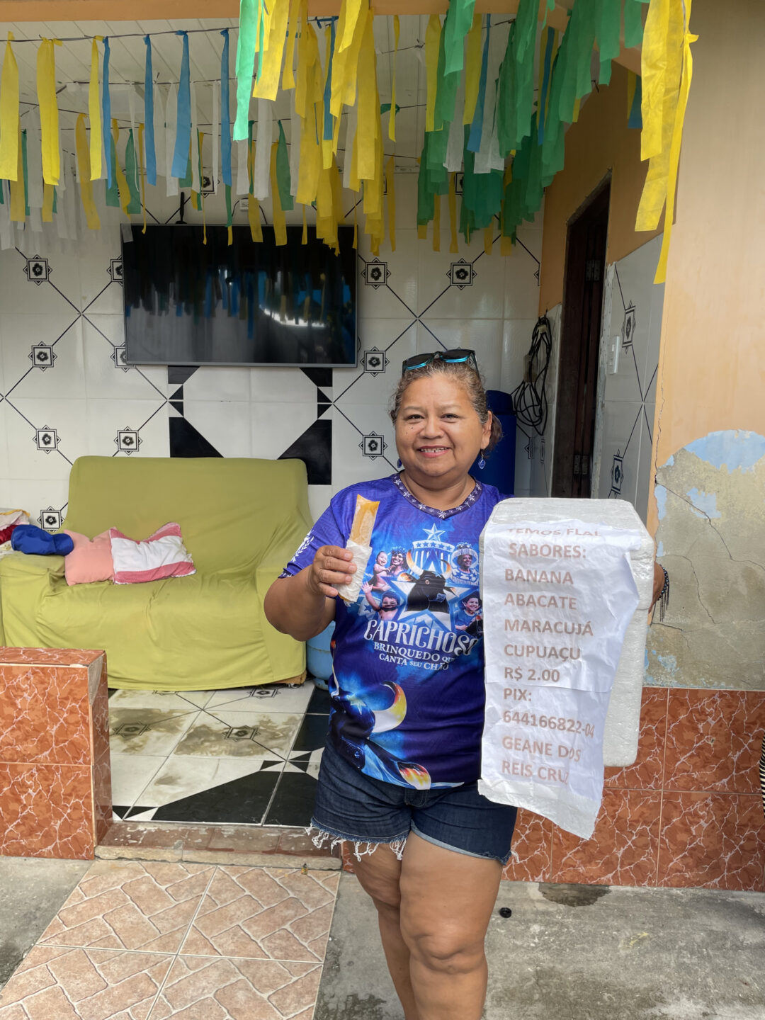 Comidas de rua em Parintins: gastronomia amazonense para todos os gostos. Flau da Dulce 